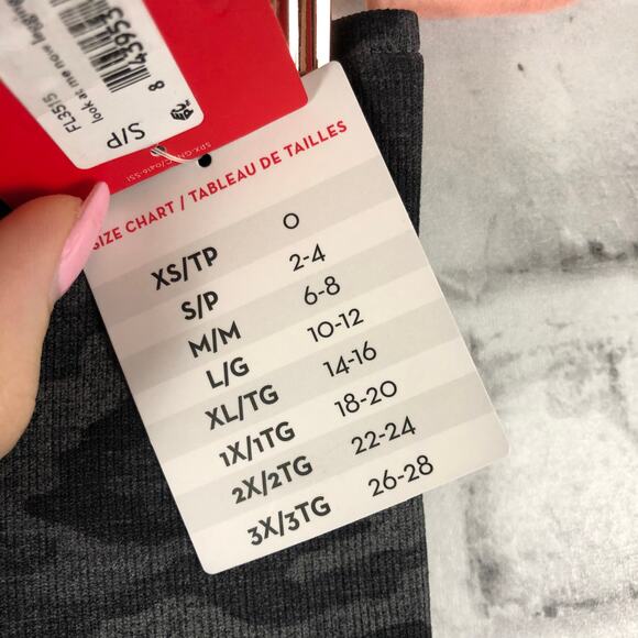 Spanx Look at Me Now Leggings Heather Camo S NEW - Picture 8 of 11